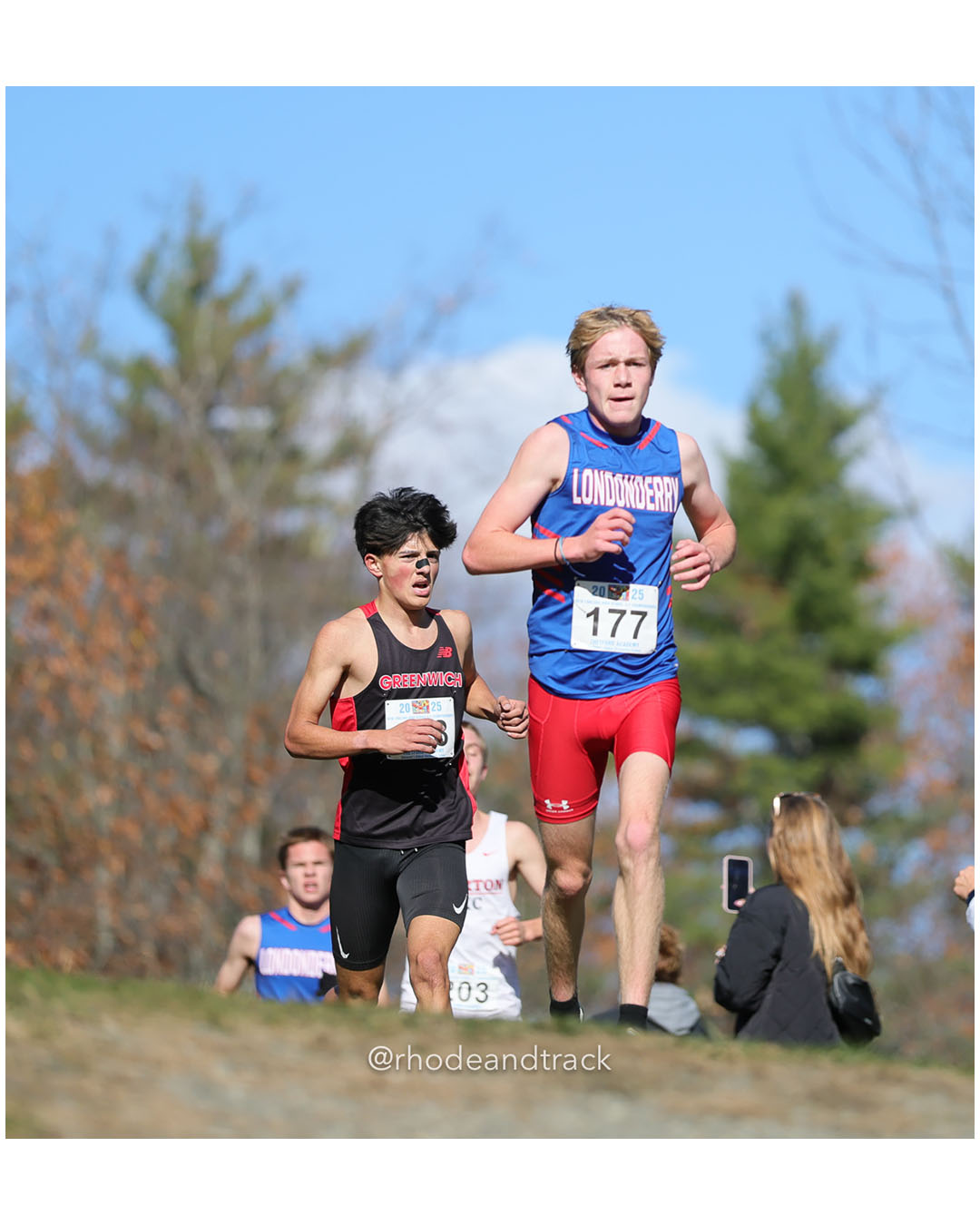 Patrick Ramsey, Londonderry High School, P31, 17:11.98 - New England Cross Country State Championship - Thetford Vt - November 8, 2025 File: ./dir-2-Boys-Championship/251108-2025-New England-Cross-Country-Championships-Thetford-VT-464-296A8090.jpg Patrick Ramsey, Londonderry High School, P31, 17:11.98 - New England Cross Country State Championship - Thetford Vt - November 8, 2025 – 20…